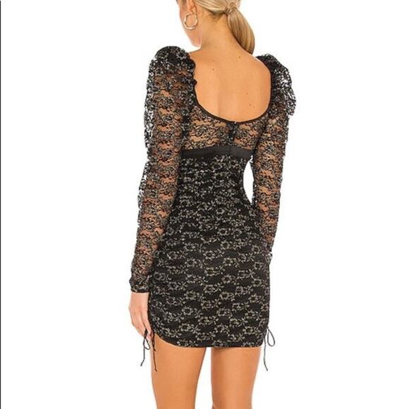 For Love & Lemons Free People Lace Mini Dress - Picture 2 of 16